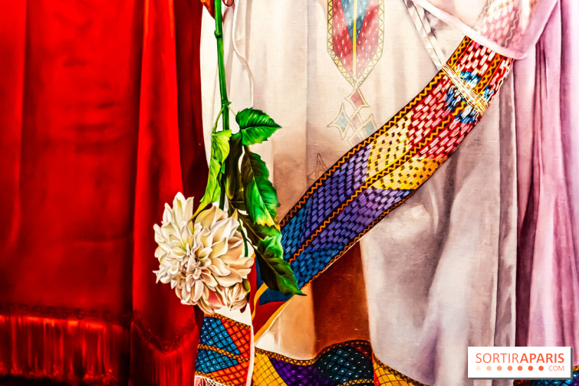 Exposition Kehinde Wiley - Dédale du Pouvoir - Musée du Quai Branly Jacques Chirac - photos  -  A7C2048