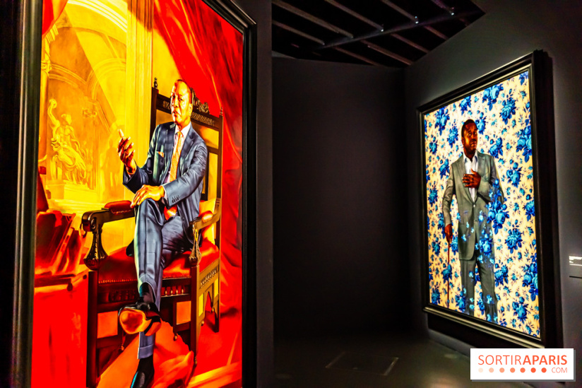 Exposition Kehinde Wiley - Dédale du Pouvoir - Musée du Quai Branly Jacques Chirac - photos  -  A7C2044