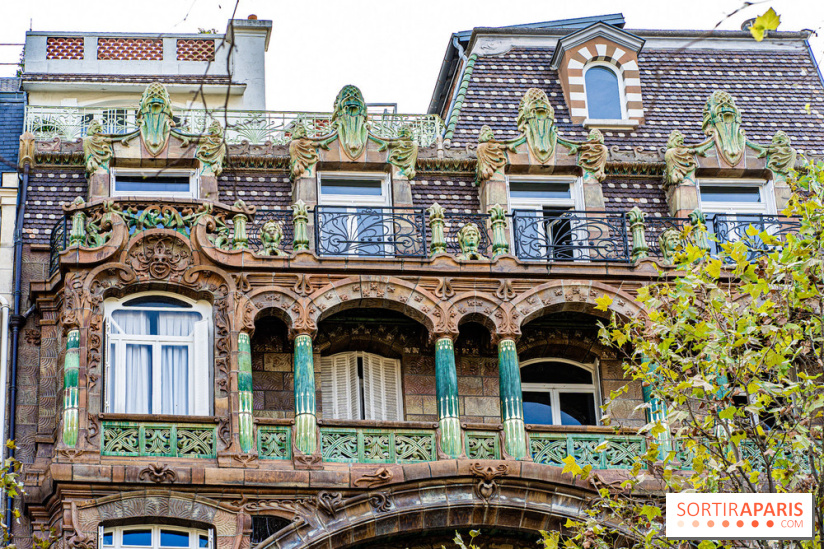 L’immeuble Lavirotte avenue Rapp à Paris, Art Nouveau  -  A7C2125