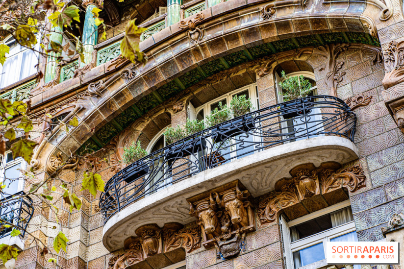 L’immeuble Lavirotte avenue Rapp à Paris, Art Nouveau  -  A7C2138