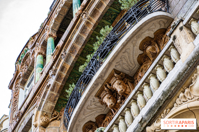 L’immeuble Lavirotte avenue Rapp à Paris, Art Nouveau  -  A7C2106