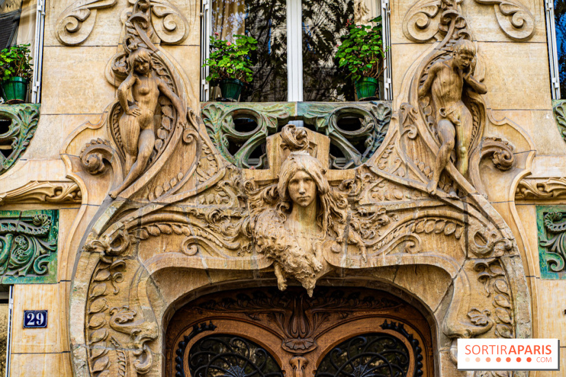 L’immeuble Lavirotte avenue Rapp à Paris, Art Nouveau  -  A7C2099
