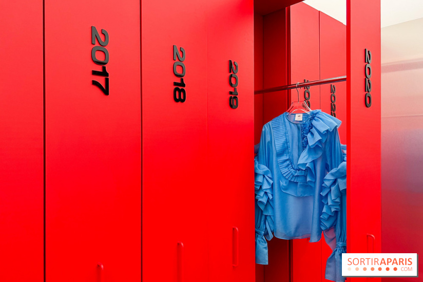Le pop-up store évènement de H&M Studio dans une galerie d'art - Paris Fashion Week
