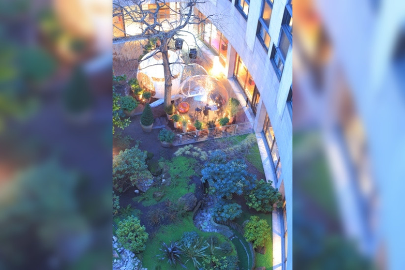 Bar éphémère La Bulle au Jazz Club Etoile du Meridien