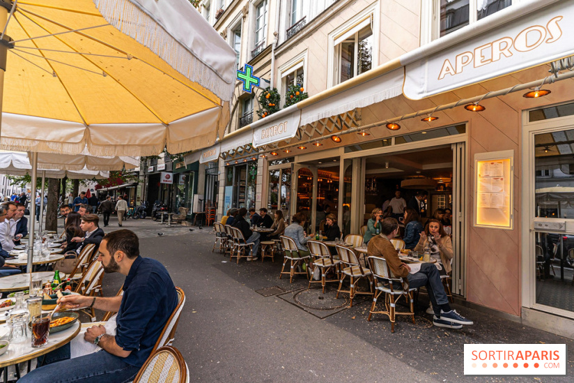Pomelo bistrot méditerranéen Paris 2 -  terrasse