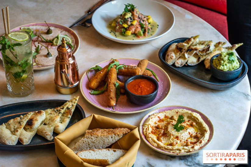 Pomelo bistrot méditerranéen Paris 2 -  entrées à partager