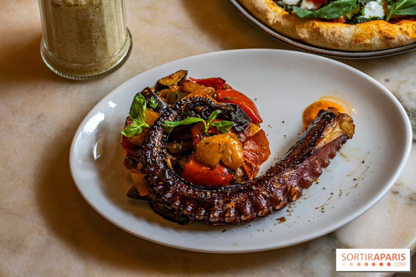 Pomelo bistrot méditerranéen Paris 2 -  poulpe grillé