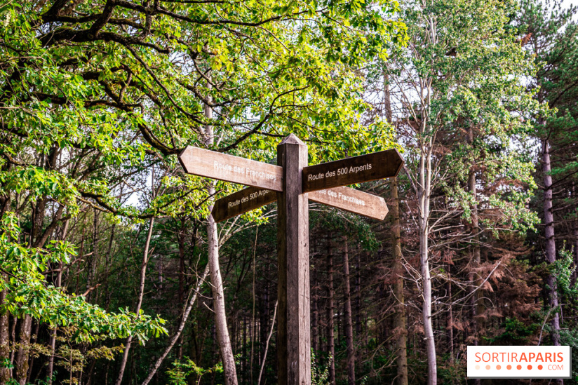 Le sentier des Maréchaux à Senlisse - Vallée de Chevreuse -  départ