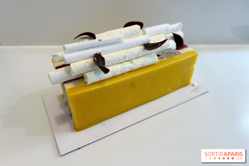 Les bûches de Noël glacées 2023 de David Wesmaël à La Glacerie Paris - DCE4874D 8826 4267 B1C6 EFD723284399