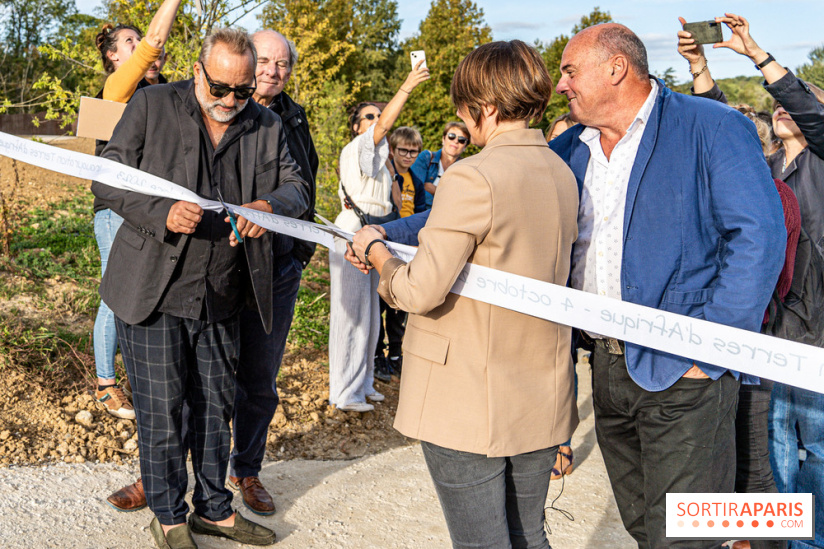 Les lodges de Thoiry - dormir à Thoiry en Terres d'Afrique - Photos -  Inauguration - Antoine Duléry