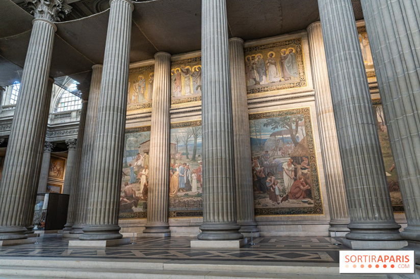 Le Panthéon à Paris - les photos intérieur