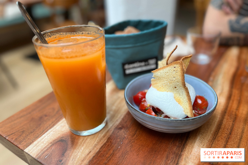 Arkose Strasbourg Saint-Denis - Jus frais et tomates mozza