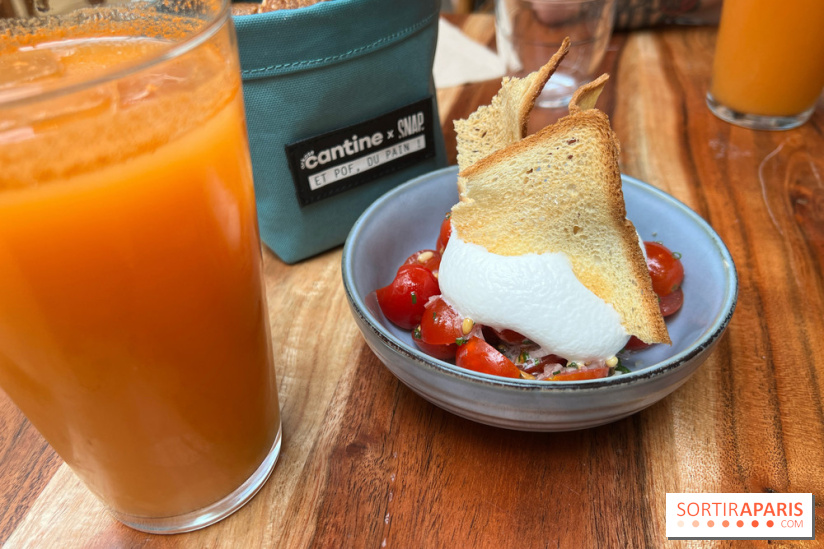 Arkose Strasbourg Saint-Denis - Jus frais et tomates mozza