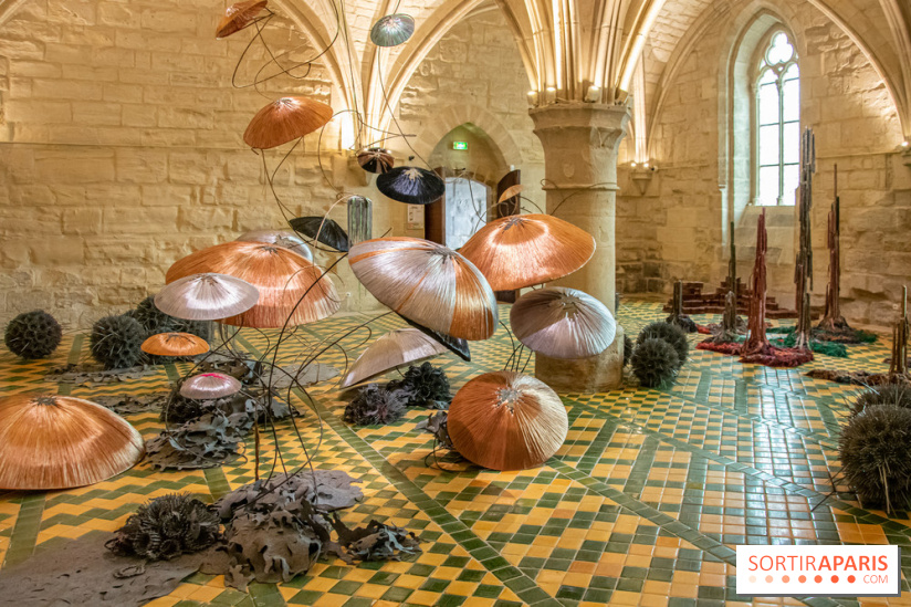 Exposition Entre Les Murs de Tanja Smeets et Karin van Dam Abbaye de Maubuisson