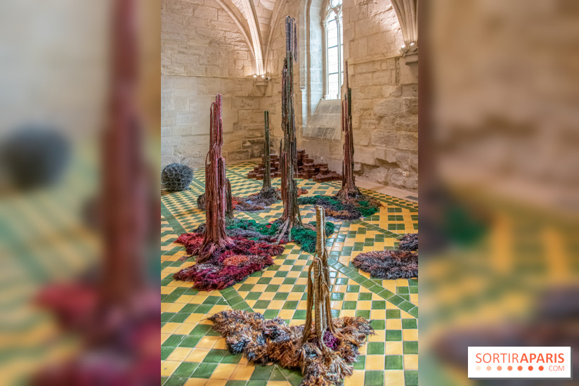 Exposition Entre Les Murs de Tanja Smeets et Karin van Dam Abbaye de Maubuisson