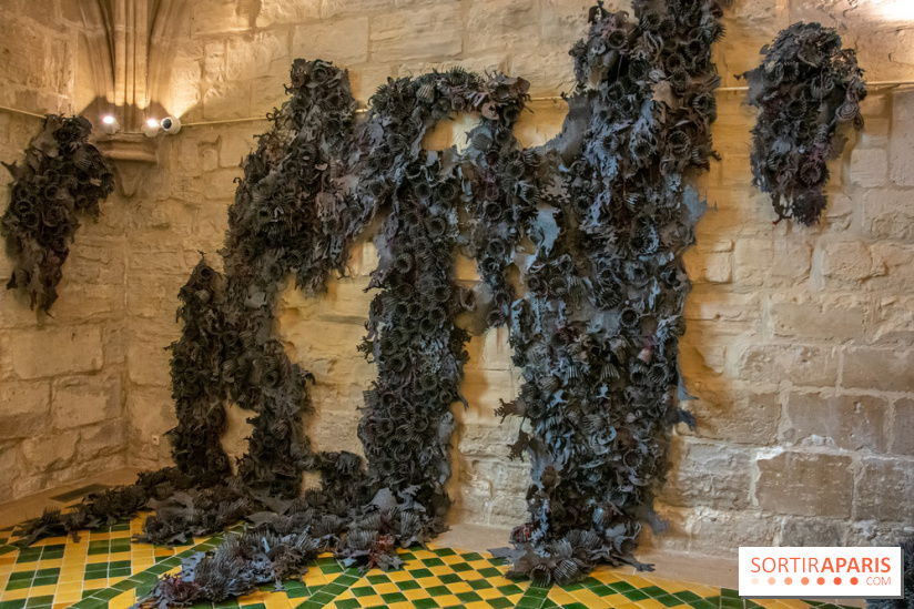 Exposition Entre Les Murs de Tanja Smeets et Karin van Dam Abbaye de Maubuisson