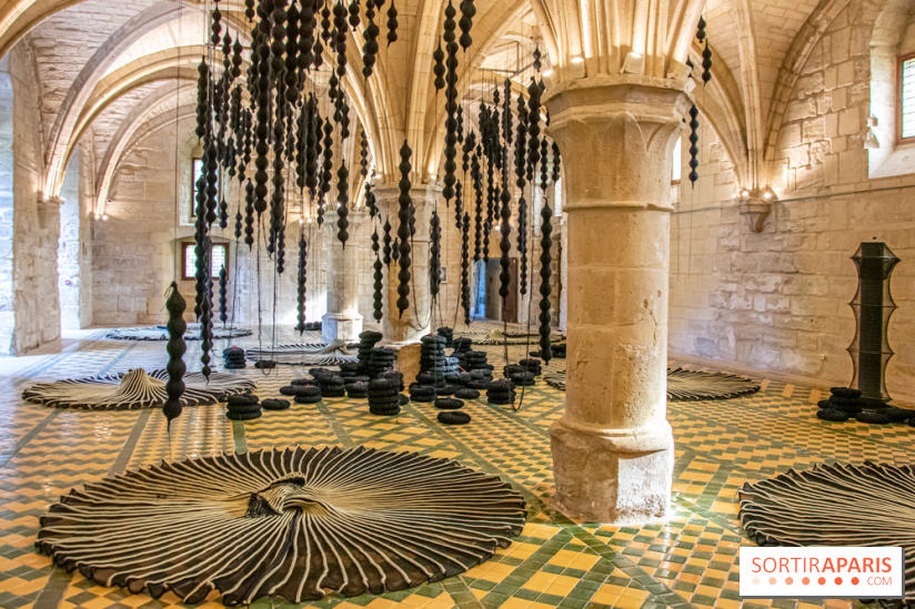 Exposition Entre Les Murs de Tanja Smeets et Karin van Dam Abbaye de Maubuisson