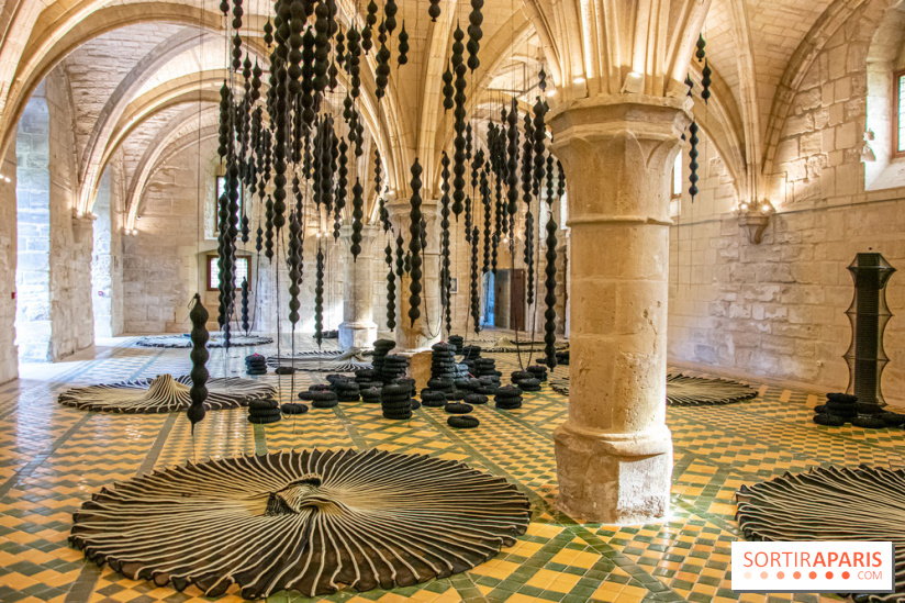 Exposition Entre Les Murs de Tanja Smeets et Karin van Dam Abbaye de Maubuisson