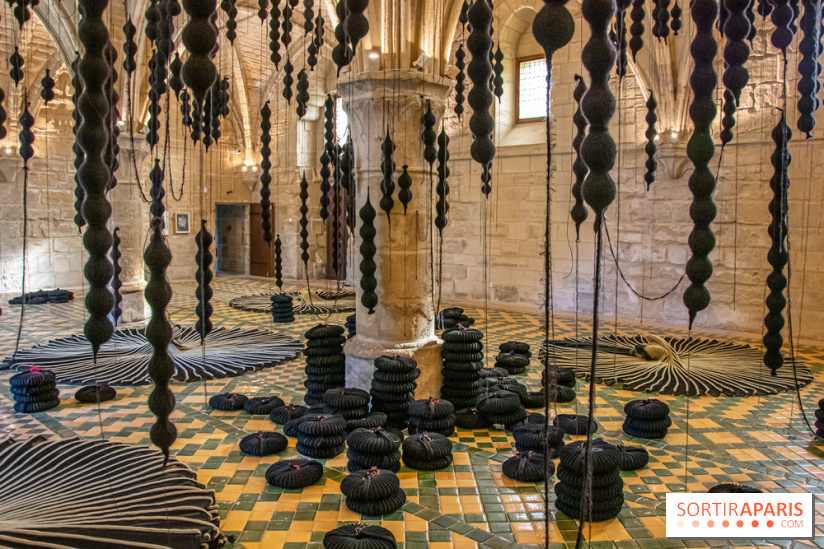 Exposition Entre Les Murs de Tanja Smeets et Karin van Dam Abbaye de Maubuisson