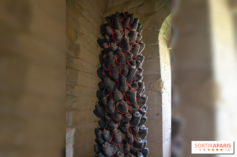 Exposition Entre Les Murs de Tanja Smeets et Karin van Dam Abbaye de Maubuisson