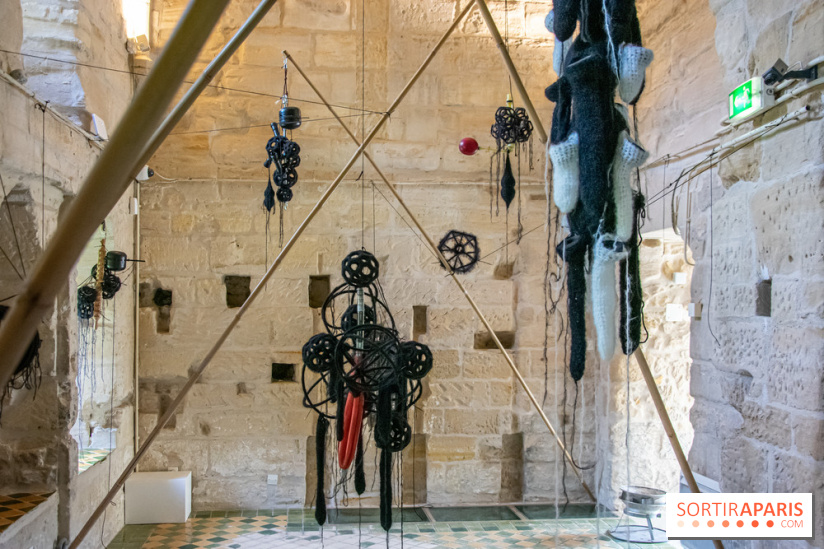 Exposition Entre Les Murs de Tanja Smeets et Karin van Dam Abbaye de Maubuisson