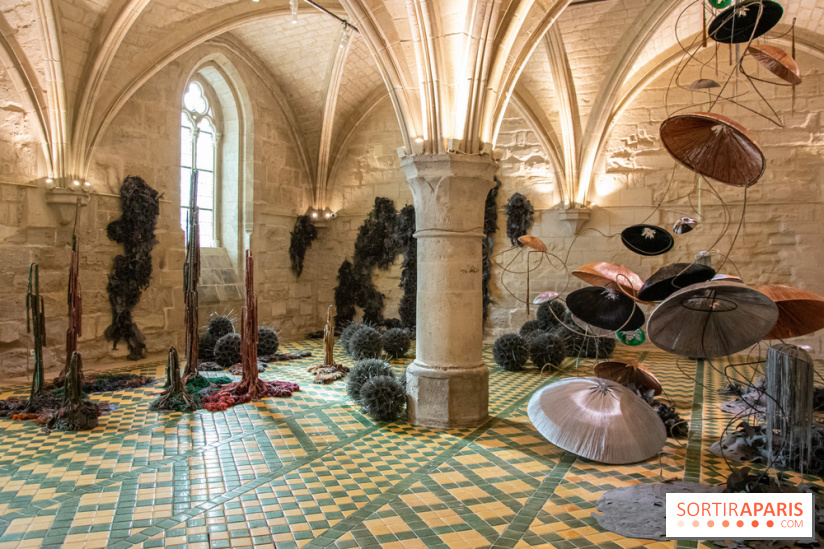 Exposition Entre Les Murs de Tanja Smeets et Karin van Dam Abbaye de Maubuisson