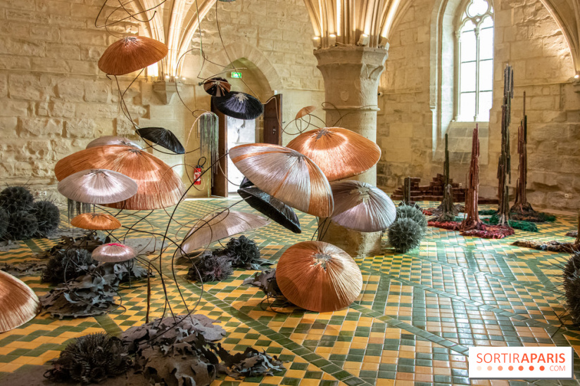 Exposition Entre Les Murs de Tanja Smeets et Karin van Dam Abbaye de Maubuisson