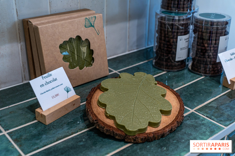 Ginko Pâtisserie  -  chocolat matcha automne