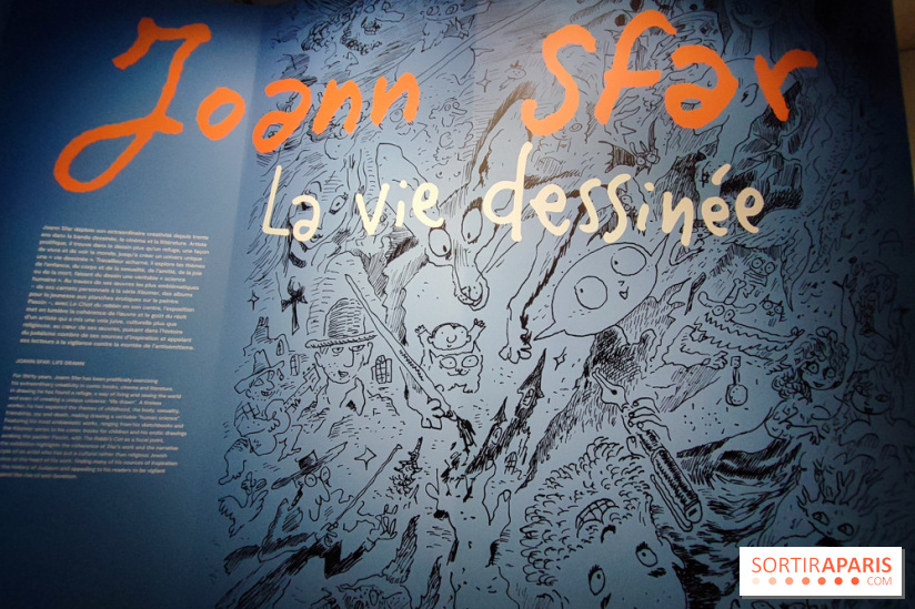 "Joann Sfar : La Vie Dessinée" au Musée d'Art et d'Histoire du Judaïsme - 1000053988