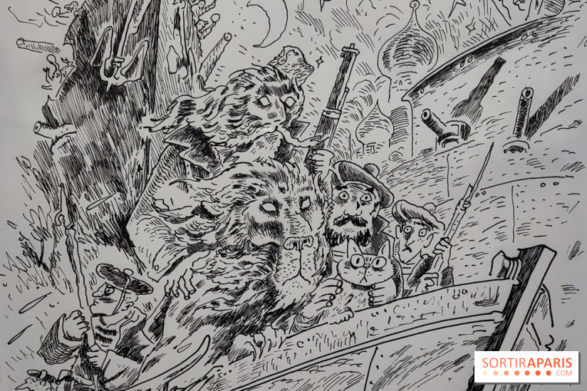 "Joann Sfar : La Vie Dessinée" au Musée d'Art et d'Histoire du Judaïsme - 1000054099