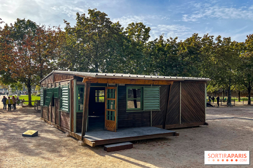 Maison démontable Jean Prouvé aux Tuileries - Paris+ par Art Basel 2023