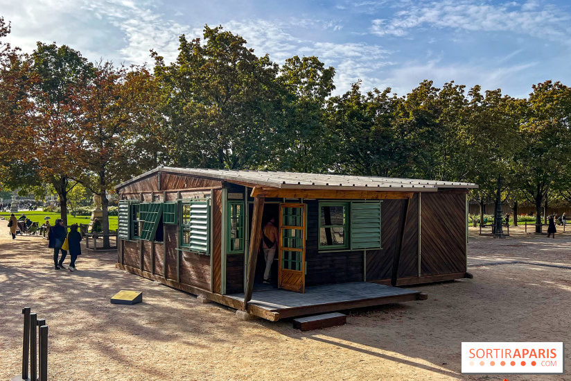 Maison démontable Jean Prouvé aux Tuileries - Paris+ par Art Basel 2023