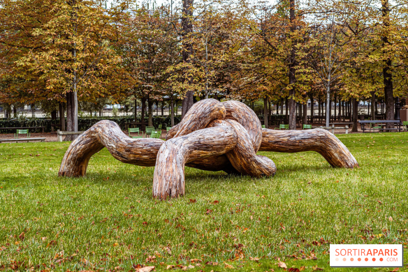 Paris+ par Art Basel 2023 aux Tuileries -  Henrique Oliveira - Desnatureza S