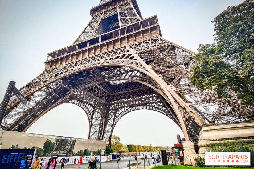 Tour Eiffel : une exposition inédite gratuite en hommage à Gustave Eiffel sur le parvis - nos photos