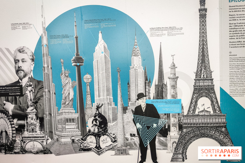 Tour Eiffel : une exposition inédite gratuite en hommage à Gustave Eiffel sur le parvis - nos photos