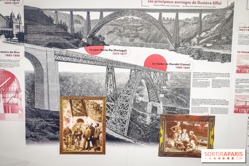 Tour Eiffel : une exposition inédite gratuite en hommage à Gustave Eiffel sur le parvis - nos photos