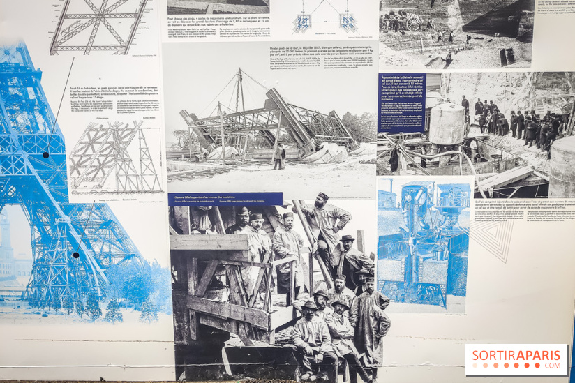 Tour Eiffel : une exposition inédite gratuite en hommage à Gustave Eiffel sur le parvis - nos photos