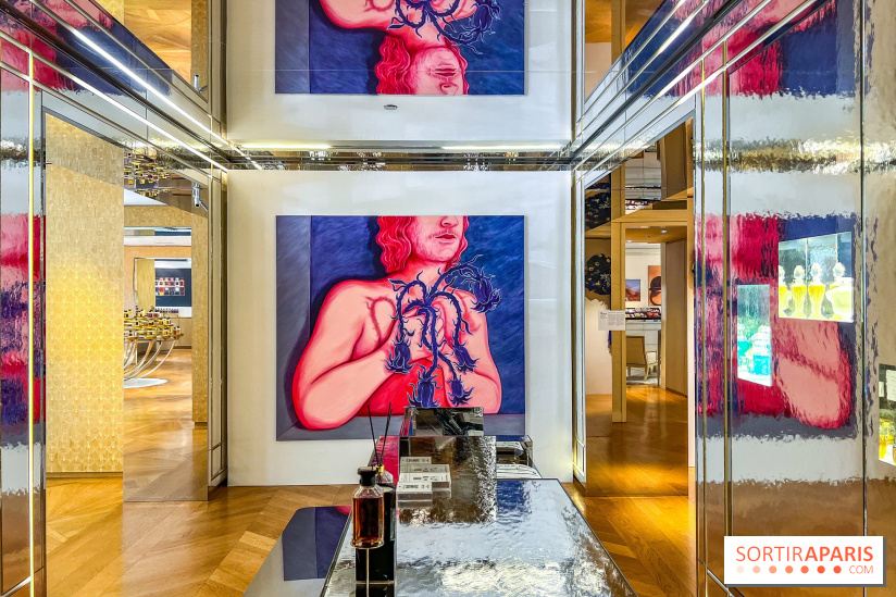 Les Fleurs du Mal, l'exposition gratuite sur les fleurs à la Maison Guerlain - Champs-Élysées