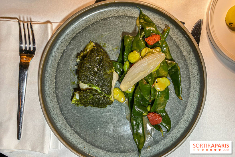 Résidence Culinaire 2023 La Big Bertha la Nouvelle Seine cabillaud haricots