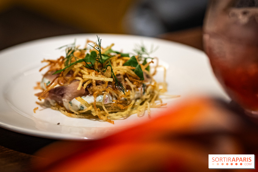 Bistrot Podium, le restaurant festif avec la carte de Glenn Viel -  le hareng et la charlotte