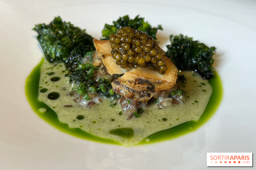 Menu chasse Le Gabriel, La Réserve - Ormeaux, lentilles, caviar