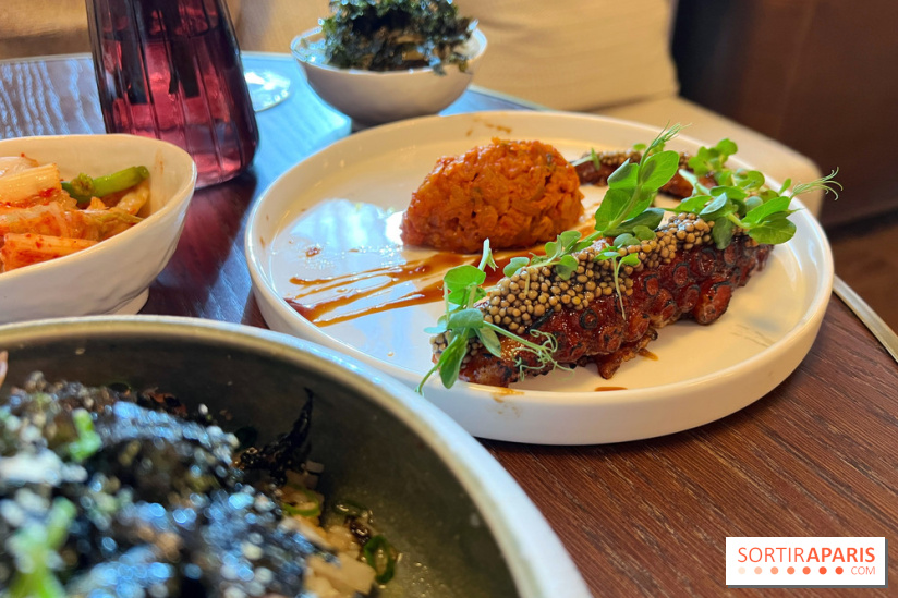 OMA au Château des Fleurs - Poulpe kimchi