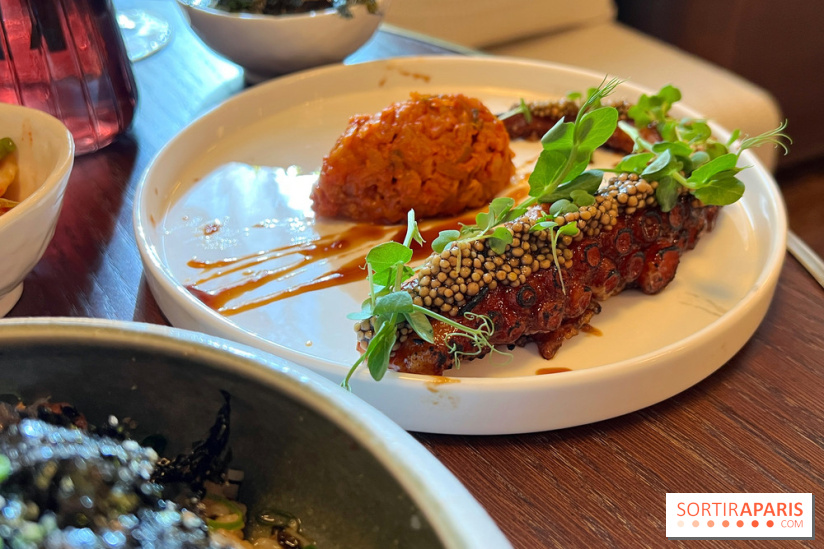 OMA au Château des Fleurs - Poulpe kimchi