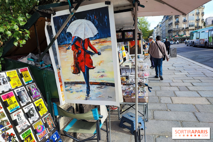 Bouquinistes des quais de Seine - 160314