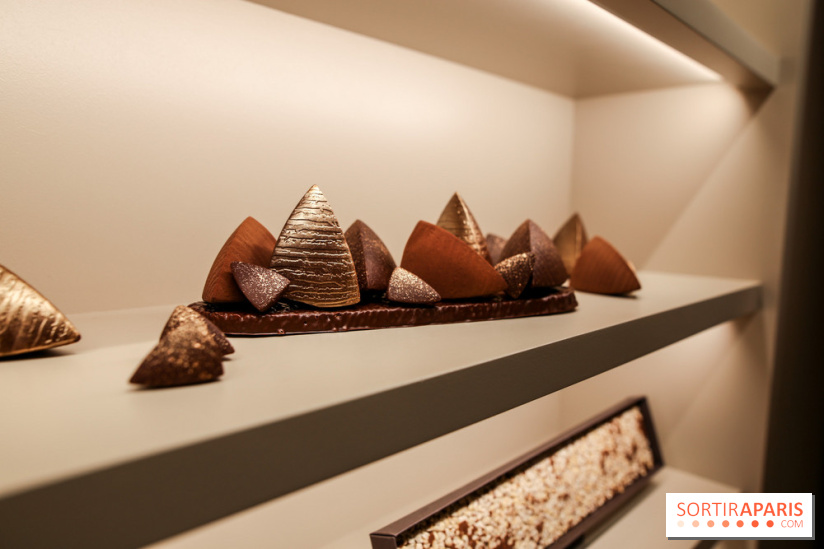 Bûche et chocolats de Noël 2023 signés Alléno & Rivoire - IMG 0970