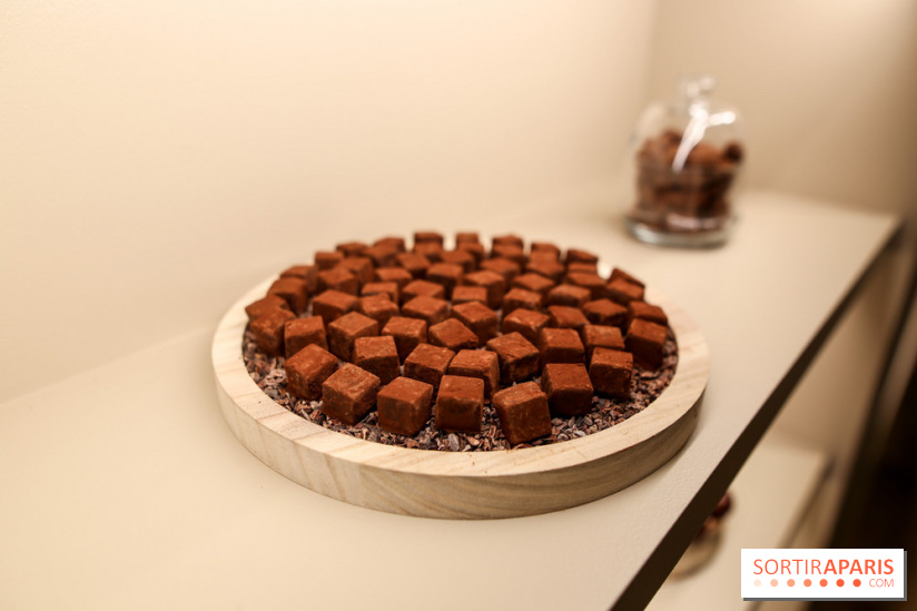 Bûche et chocolats de Noël 2023 signés Alléno & Rivoire - IMG 0977