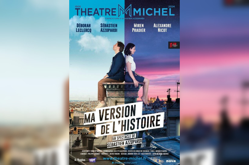  'Ma Version de l'Histoire' au Théâtre Michel en Janvier 2024