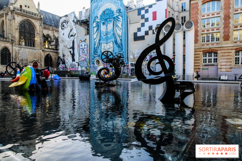 La Fontaine Stravinsky rénovée à Paris, nos photos
