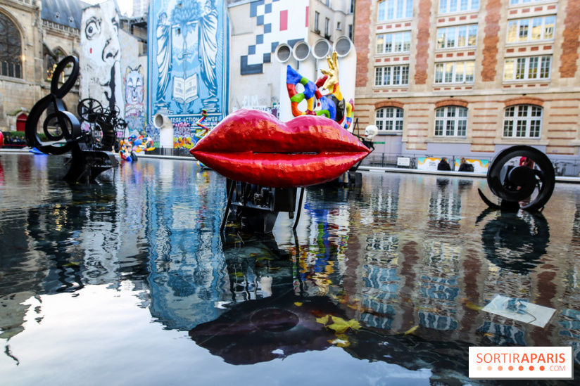 La Fontaine Stravinsky rénovée à Paris, nos photos - IMG 1672