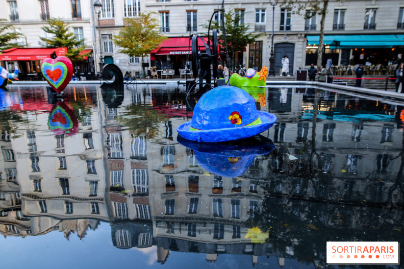 La Fontaine Stravinsky rénovée à Paris, nos photos